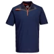 Tricou polo corporate premium DX410 tesatura respirabila EzeeCool 150g/mp, bleumarin Tricou polo corporate premium DX410 tesatura respirabila EzeeCool 150g/mp, bleumarin