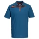 Tricou polo corporate premium DX410 tesatura respirabila EzeeCool 150g/mp, albastru Tricou polo corporate premium DX410 tesatura respirabila EzeeCool 150g/mp, albastru