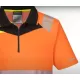 Tricou polo HiVis premium slimfit, portocaliu neon Tricou polo HiVis premium slimfit, portocaliu neon