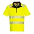 Tricou polo HiVis premium slimfit, galben neon