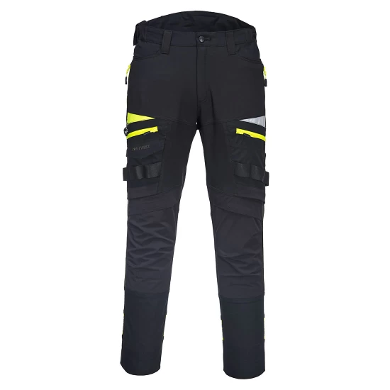 Pantaloni de lucru premium DX4 Holster, negru galben Pantaloni de lucru premium DX4 Holster, negru galben