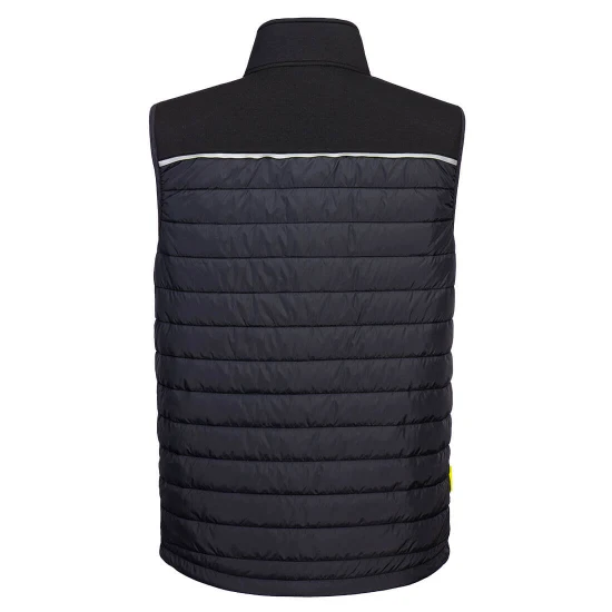 Vesta de lucru premium, negru-galben Vesta de lucru premium, negru-galben
