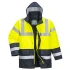 Jacheta de iarna Hivis, galben-bleumarin