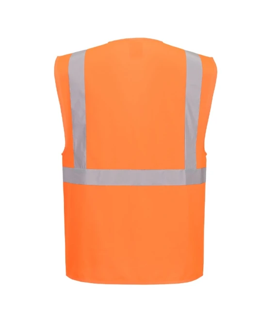 Vesta HiVis Manager cu fermoar, portocaliu