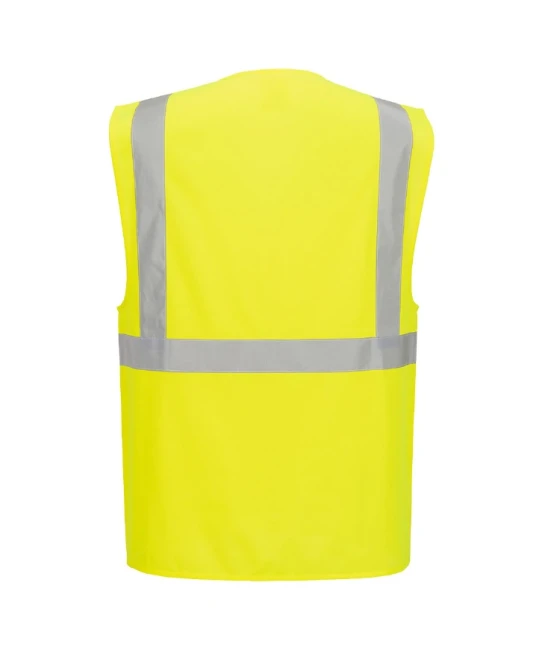 Vesta HiVis Manager cu fermoar, galben