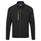 Jacheta fleece premium, model texturat, negru Jacheta fleece premium, model texturat, negru