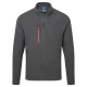 Jacheta fleece premium, model texturat, gri Jacheta fleece premium, model texturat, gri