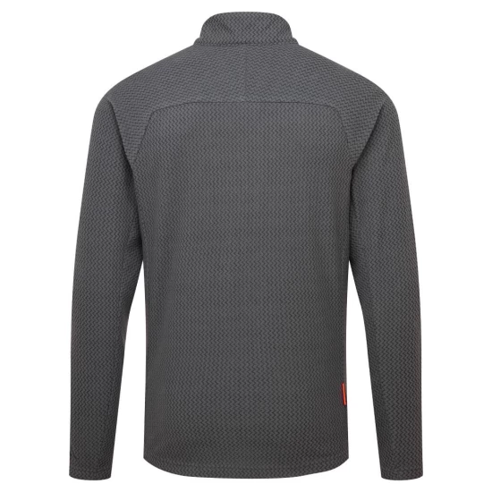 Jacheta fleece premium, model texturat, gri Jacheta fleece premium, model texturat, gri