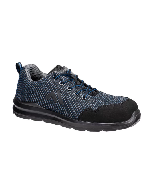Pantofi de protectie sport S3S SR FO, bombeu fibre sticla, lamela antiperforatie compozit,  Bleumarin/Negru Pantofi de protectie sport S3S SR FO, bombeu fibre sticla, lamela antiperforatie compozit,  Bleumarin/Negru