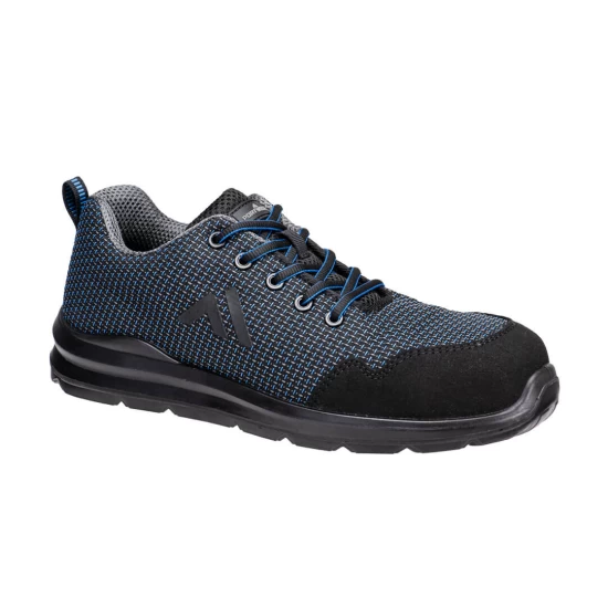 Pantofi de protectie sport S3S SR FO, bombeu fibre sticla, lamela antiperforatie compozit, Bleumarin/Negru Pantofi de protectie sport S3S SR FO, bombeu fibre sticla, lamela antiperforatie compozit, Bleumarin/Negru