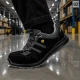 Pantofi de protectie usori si respirabili, bombeu compozit, S1 ESD SR FO, Negru/Gri