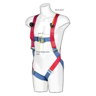 Ham de protectie anticadere in 2 puncte, anterior si posterior [FP13] Rosu