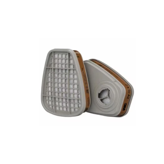 Filtru gaz A2, 3M 6055 pt masti 3M seria 6000 si 7000 - set 2 filtre