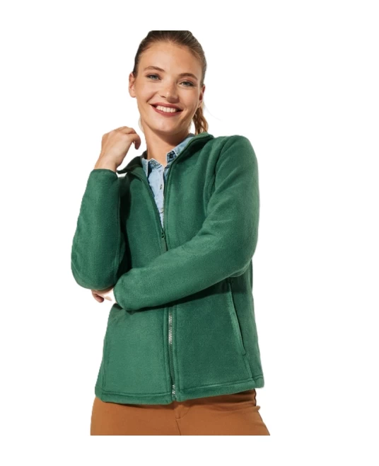 Jacheta fleece pentru femei, 300g/m2 Verde Jacheta fleece pentru femei, 300g/m2 Verde