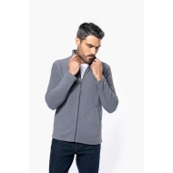 Jacheta fleece unisex, 180 g/m2, Gri inchis