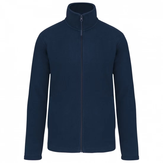 Jacheta fleece unisex, 180 g/m2, Bleumarin Jacheta fleece unisex, 180 g/m2, Bleumarin