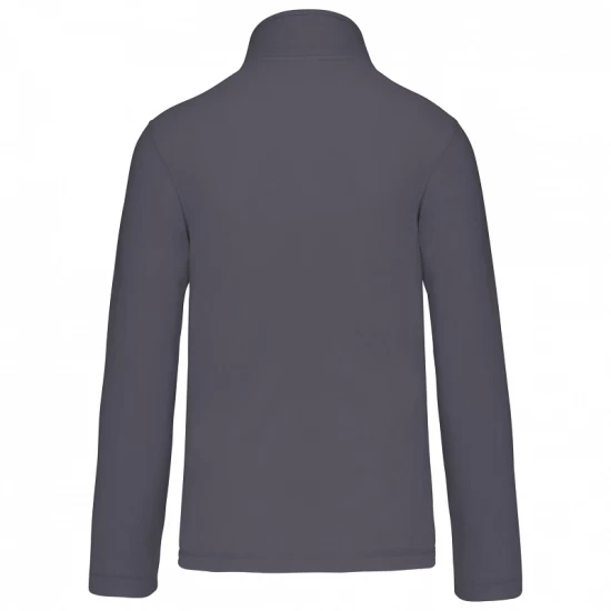 Jacheta fleece unisex, 180 g/m2, Gri inchis Jacheta fleece unisex, 180 g/m2, Gri inchis