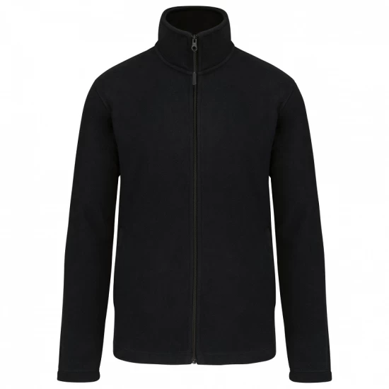 Jacheta fleece unisex, 180 g/m2, Negru Jacheta fleece unisex, 180 g/m2, Negru