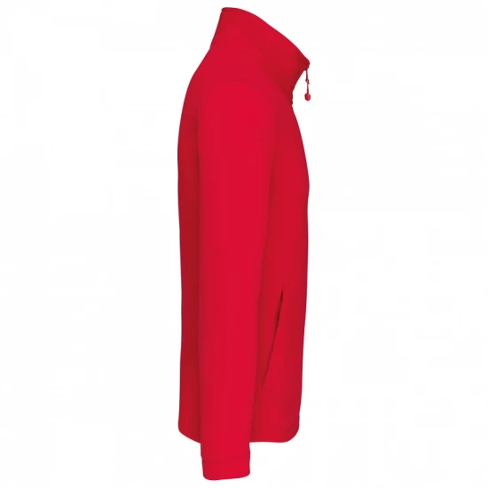 Jacheta fleece unisex, 180 g/m2, Rosu Jacheta fleece unisex, 180 g/m2, Rosu