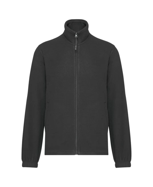 Jacheta fleece unisex, 300g/m2, Gri inchis
