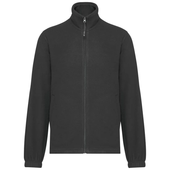 Jacheta fleece unisex, 300g/m2, Gri inchis Jacheta fleece unisex, 300g/m2, Gri inchis