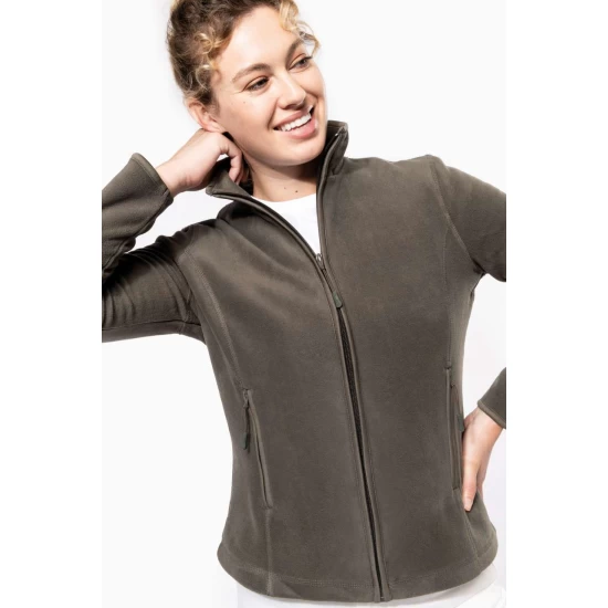 Jacheta fleece femei, Kariban 280g/m2, Alb Jacheta fleece femei, Kariban 280g/m2, Alb