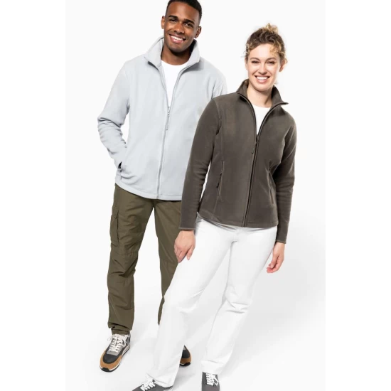 Jacheta fleece femei, Kariban 280g/m2, Alb Jacheta fleece femei, Kariban 280g/m2, Alb
