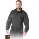 Jacheta de lucru tercot For Eco 260g/m2, negru si portocaliu