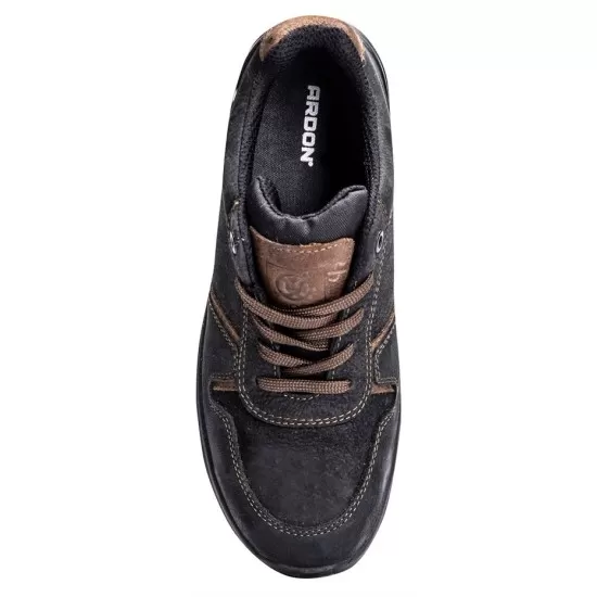 Pantofi de lucru fara bombeu Masterlow O2 SRC Maro-Negru Pantofi de lucru fara bombeu Masterlow O2 SRC Maro-Negru