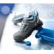 Pantofi respirabil S1P, HRO, bombeu compozit si lamela kevlar - gri cu albastru Pantofi respirabil S1P, HRO, bombeu compozit si lamela kevlar - gri cu albastru