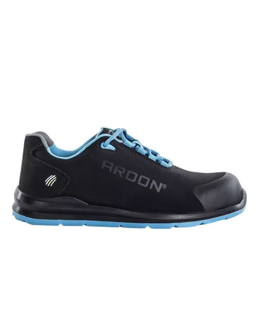 Pantofi de protectie softshell S1P negru-albastru Pantofi de protectie softshell S1P negru-albastru
