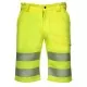 Pantaloni scurti HiVis tercot 290 g/mp, galben cu portocaliu Pantaloni scurti HiVis tercot 290 g/mp, galben cu portocaliu