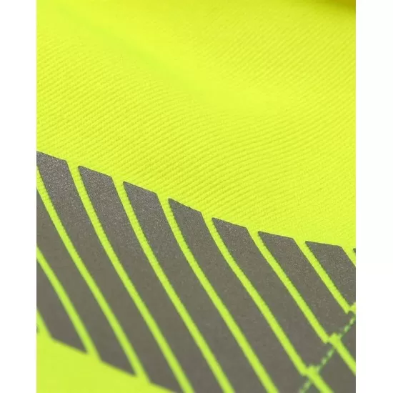 Pantaloni scurti HiVis tercot 290 g/mp, galben cu portocaliu Pantaloni scurti HiVis tercot 290 g/mp, galben cu portocaliu