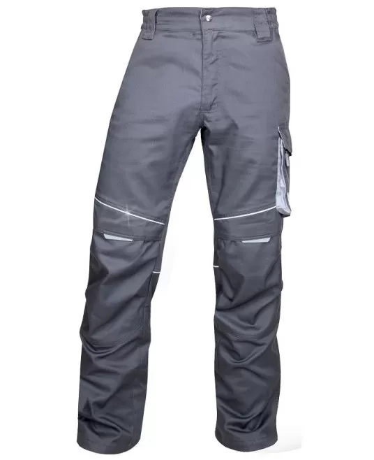 Pantaloni de lucru vara calitate excelenta, tercot 200g/m2, Summer, Gri-inchis Pantaloni de lucru vara calitate excelenta, tercot 200g/m2, Summer, Gri-inchis