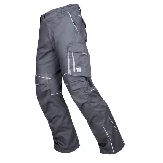 Pantaloni de lucru vara calitate excelenta, tercot 200g/m2, Summer, Gri-inchis Pantaloni de lucru vara calitate excelenta, tercot 200g/m2, Summer, Gri-inchis
