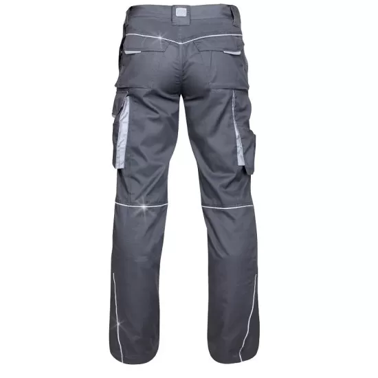 Pantaloni de lucru vara calitate excelenta, tercot 200g/m2, Summer, Gri-inchis Pantaloni de lucru vara calitate excelenta, tercot 200g/m2, Summer, Gri-inchis