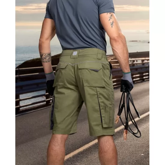 Pantaloni scurti de lucru, calitate excelenta, tercot 200g/m2, Summer, Kaki Pantaloni scurti de lucru, calitate excelenta, tercot 200g/m2, Summer, Kaki