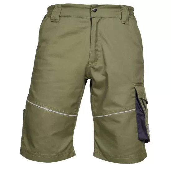 Pantaloni scurti de lucru, calitate excelenta, tercot 200g/m2, Summer, Kaki Pantaloni scurti de lucru, calitate excelenta, tercot 200g/m2, Summer, Kaki