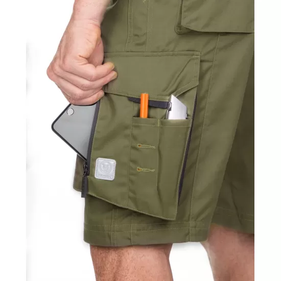 Pantaloni scurti de lucru, calitate excelenta, tercot 200g/m2, Summer, Kaki Pantaloni scurti de lucru, calitate excelenta, tercot 200g/m2, Summer, Kaki