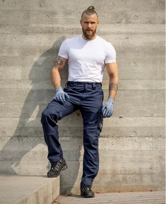 Pantaloni de lucru vara calitate excelenta, tercot 200g/m2, Summer, Bleumarin Pantaloni de lucru vara calitate excelenta, tercot 200g/m2, Summer, Bleumarin