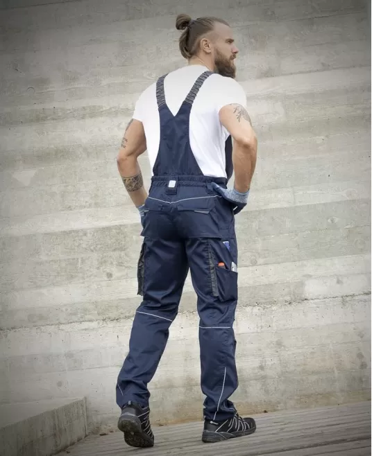 Salopeta de vara cu pieptar, calitate excelenta, tercot 200g/m2, Summer, Bleumarin Salopeta de vara cu pieptar, calitate excelenta, tercot 200g/m2, Summer, Bleumarin