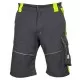 Pantaloni scurti premium HiVis, tercot kanvas 270 g/mp, Negru si galben Pantaloni scurti premium HiVis, tercot kanvas 270 g/mp, Negru si galben