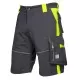 Pantaloni scurti premium HiVis, tercot kanvas 270 g/mp, Negru si galben Pantaloni scurti premium HiVis, tercot kanvas 270 g/mp, Negru si galben