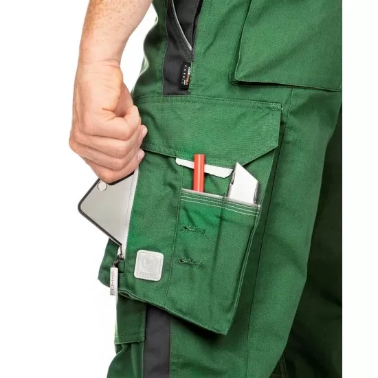 Pantaloni de lucru premium Urban Plus, tercot 270 g/mp, verde Pantaloni de lucru premium Urban Plus, tercot 270 g/mp, verde