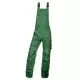 Salopeta cu pieptar premium, Urban Plus stretch, tercot 270 g/mp, verde Salopeta cu pieptar premium, Urban Plus stretch, tercot 270 g/mp, verde