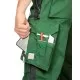 Salopeta cu pieptar premium, Urban Plus stretch, tercot 270 g/mp, verde Salopeta cu pieptar premium, Urban Plus stretch, tercot 270 g/mp, verde