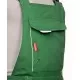 Salopeta cu pieptar premium, Urban Plus stretch, tercot 270 g/mp, verde Salopeta cu pieptar premium, Urban Plus stretch, tercot 270 g/mp, verde