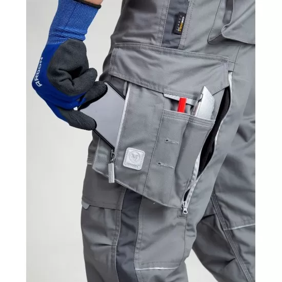 Pantaloni de lucru Urban Plus, tercot 270 g/mp, gri Pantaloni de lucru Urban Plus, tercot 270 g/mp, gri