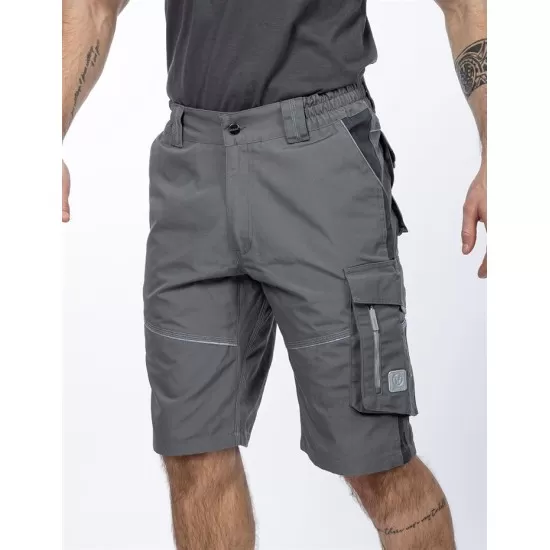 Pantaloni scurti premium Urban Plus, tercot, 270g/mp, gri Pantaloni scurti premium Urban Plus, tercot, 270g/mp, gri