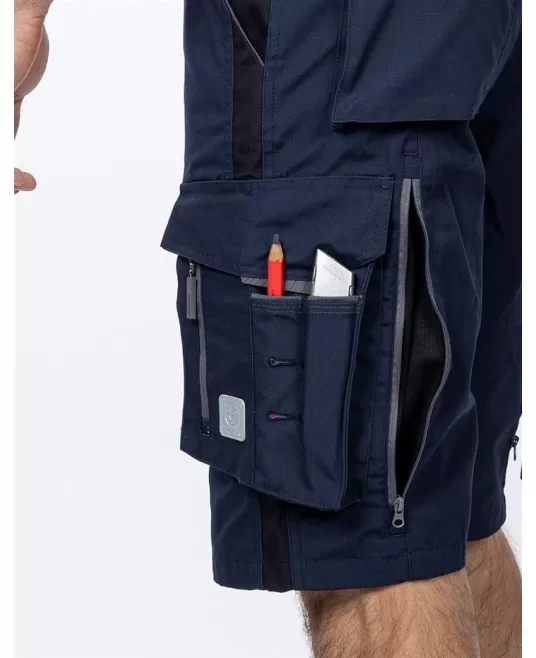 Pantaloni scurti premium Urban Plus, tercot, 270g/mp, bleumarin Pantaloni scurti premium Urban Plus, tercot, 270g/mp, bleumarin